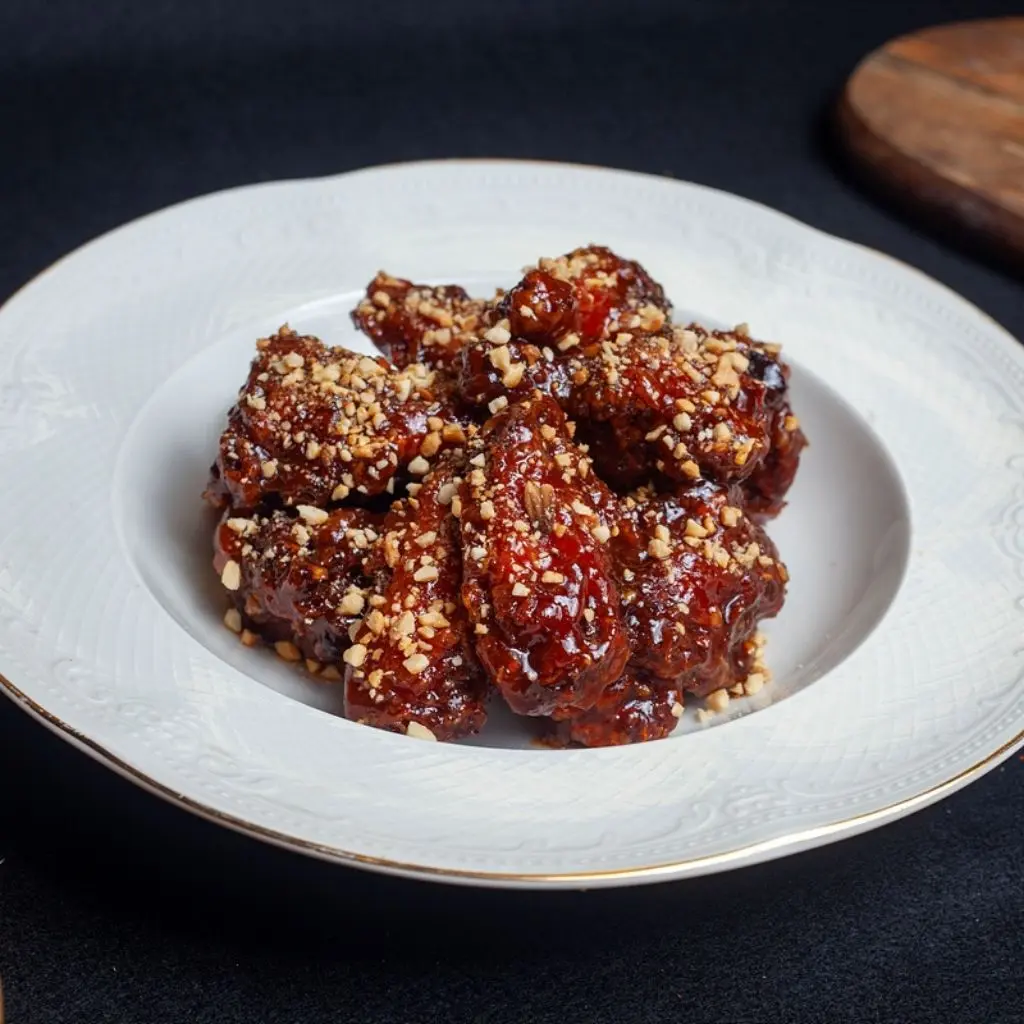 Korean Seasoned Spicy Chicken Wings